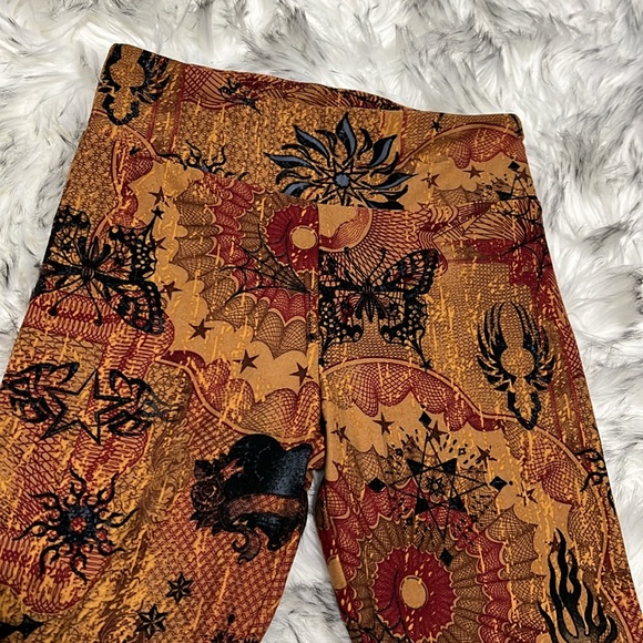 No Boundaries Pants - NWOT Witchy Goth Print Halloween High Rise Brushed Fabric Leggings S (3-5)